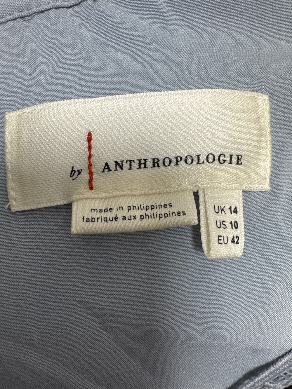 Anthropologie blue women's dress - Picture 3 of 6